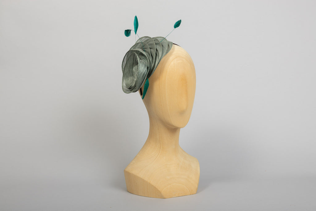 bibi boléro double vert de face