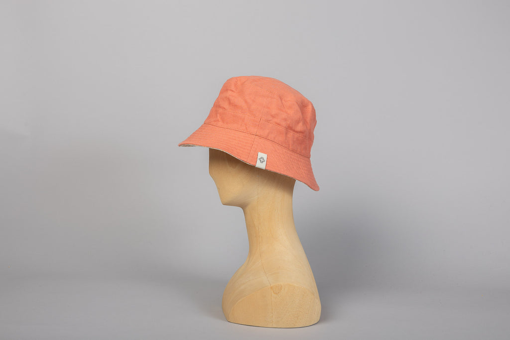 bob josh rayure lin reversible orange profil