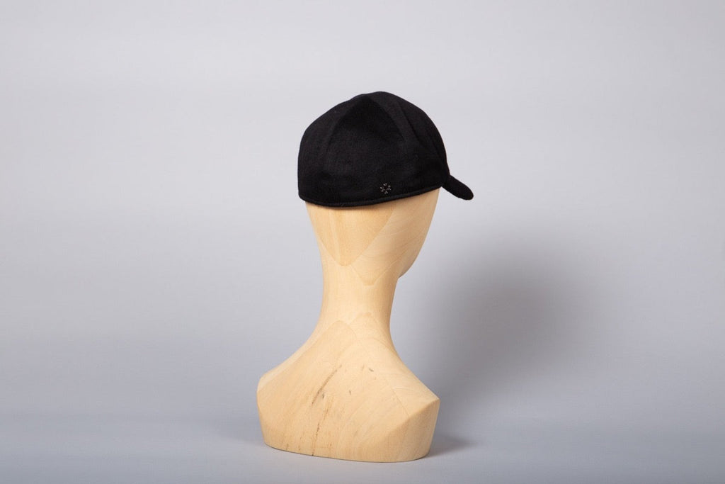 Casquette Barry Bond cachemire noir packshot dos