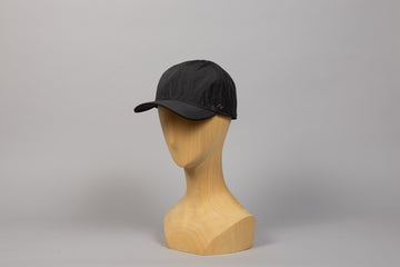 casquette baseball cocker matelassé noir de 3/4