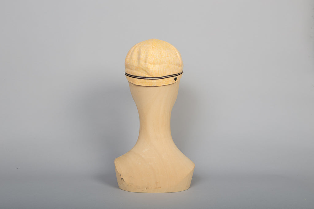 Casquette Eton été chambray abricot packshot dos