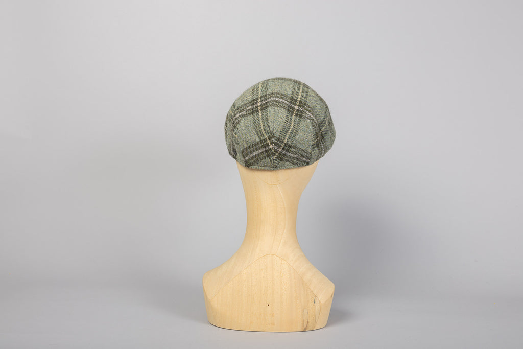 Casquette Ivy Contemporary carreaux vert packshot dos