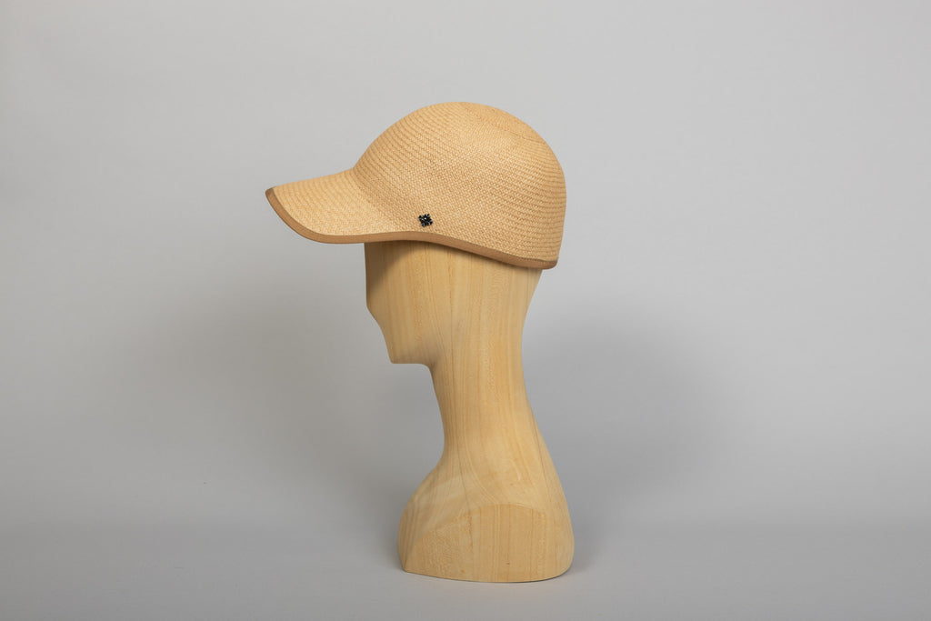 casquette panama sperone moka profil