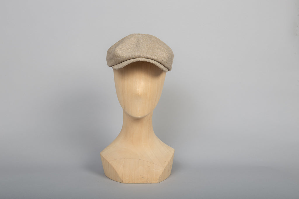 Casquette Russel été chevron beige packshot face