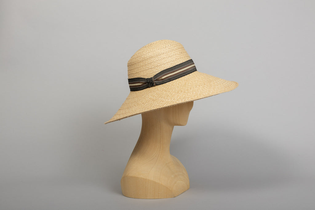 chapeau panama tressage taormine profil