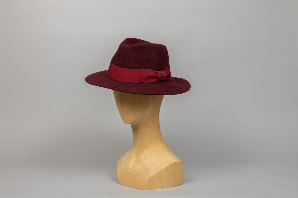 Chapeau feutre Babylone packshot 3/4