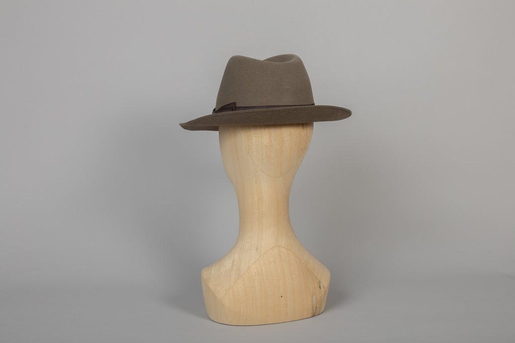 Chapeau Château Margaux feutre sable packshot dos