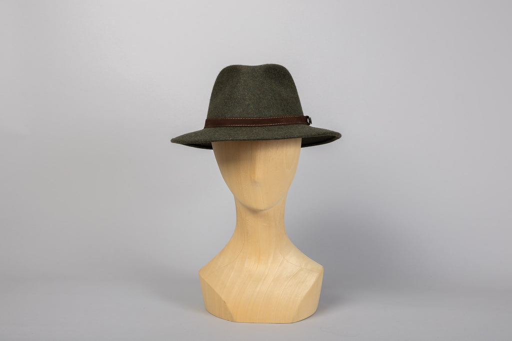 Chapeau Montréal kaki packshot face