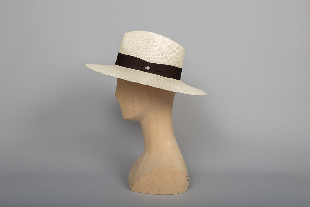 chapeau panama traveller marcello naturel profil