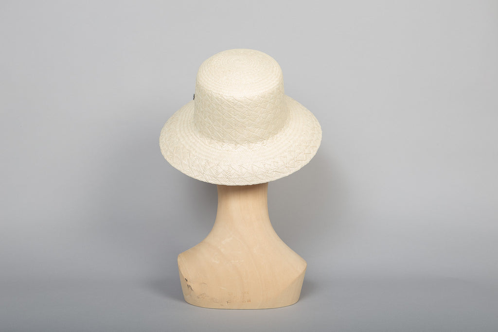 chapeau panama pampelune paille dos