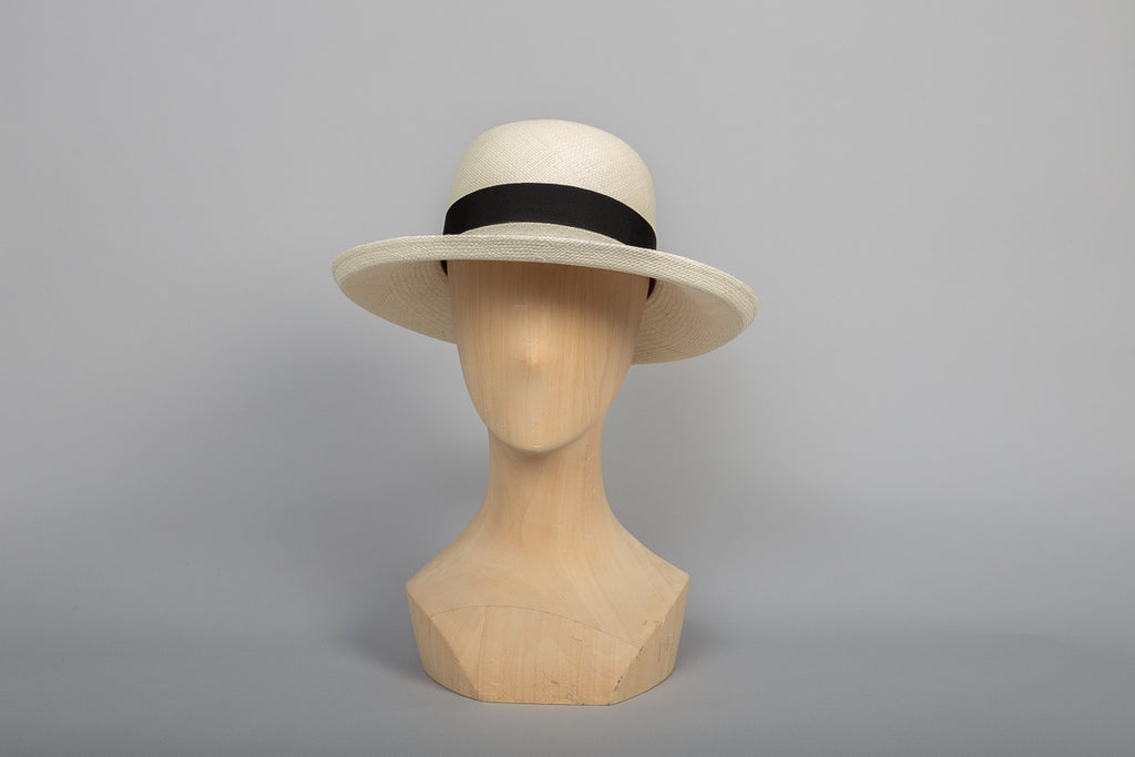 chapeau panama pasadena bord relevé face
