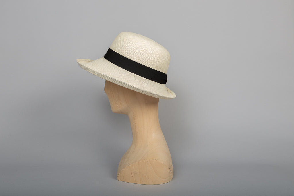 chapeau panama pasadena bord relevé profil