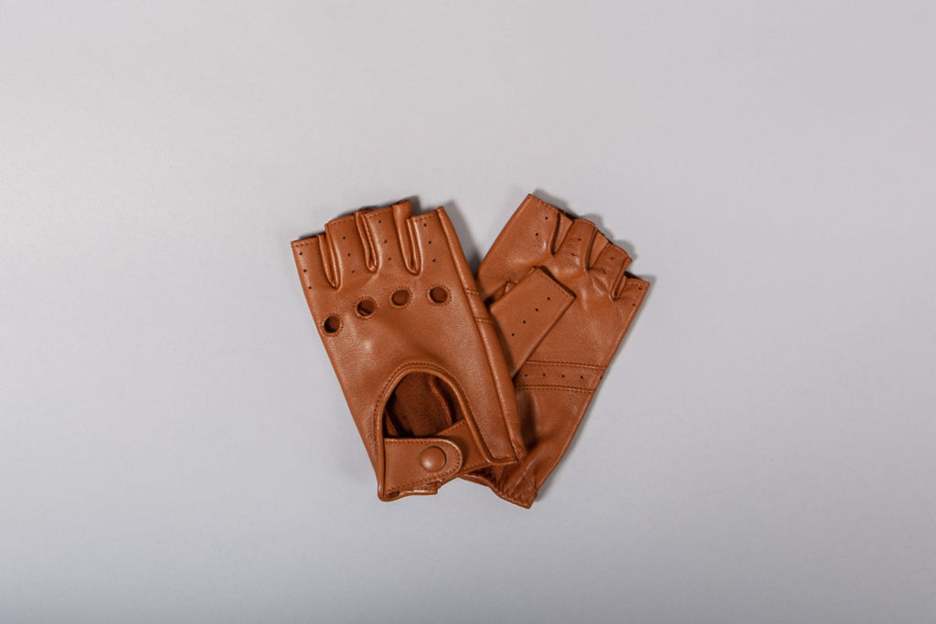 Gants cuir mitaines route 66 cork packshot