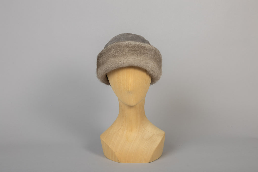 océane en vison perle de face