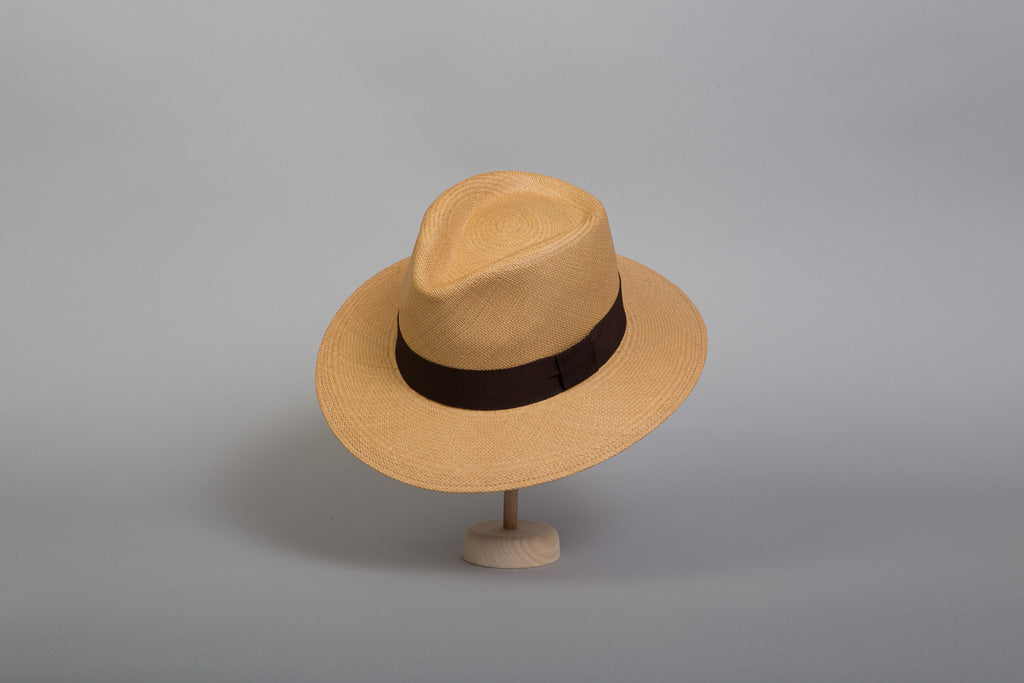 chapeau traveller louisiane camel 3/4