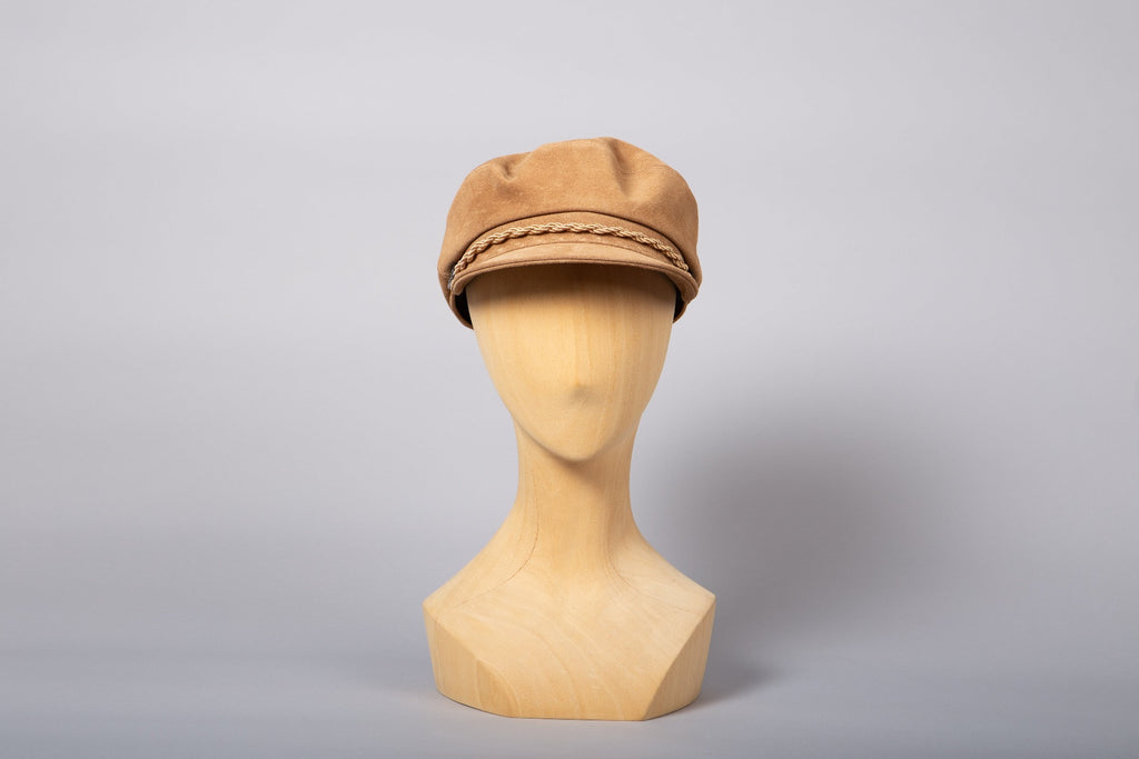 Carnac casquette de marin daim packshot face