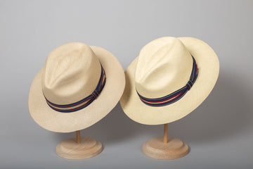 chapeau panama cabourg moka et naturel