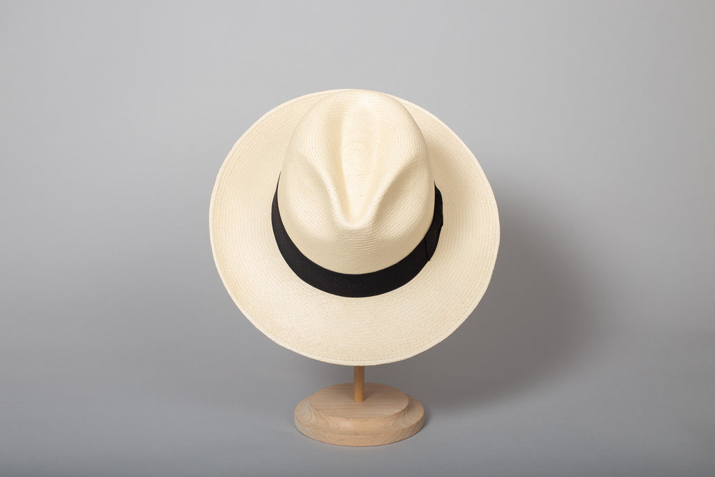 chapeau panama fédora monaco fino calotte