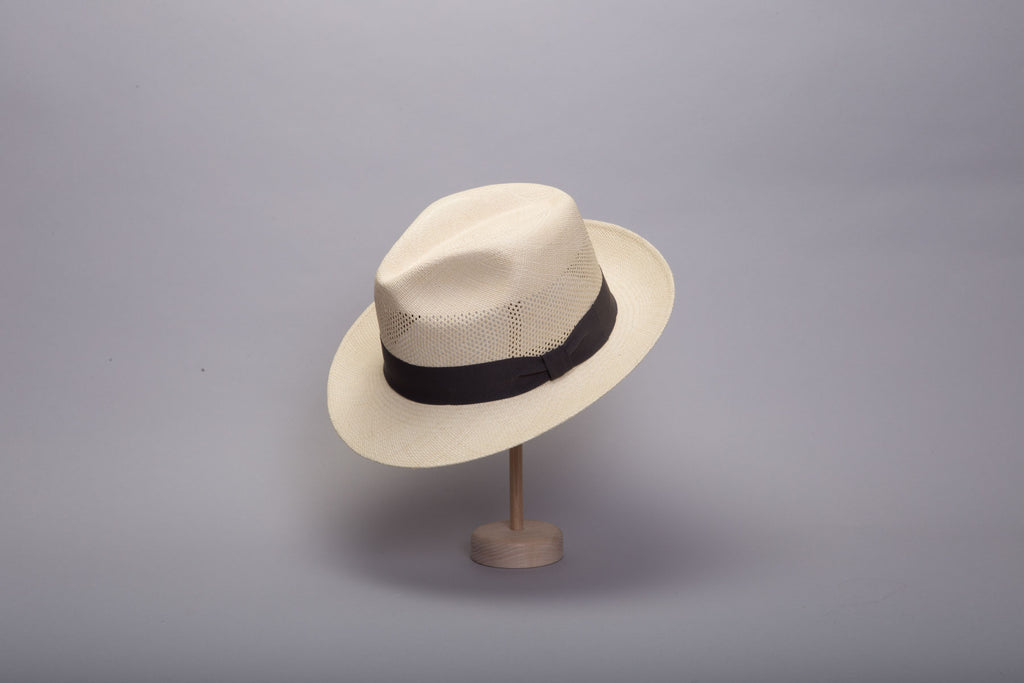 chapeau panama ajouré pointe à pitre 3/4